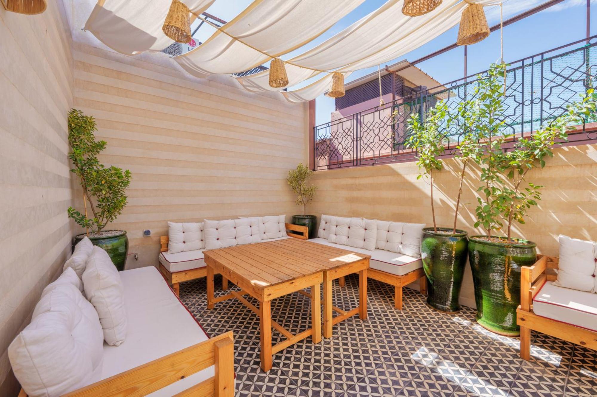 Riad Dar Arwa Marrakesch Exterior foto